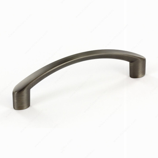 7438096143 Metal Pull 96Mm  Antique Nickel | Kunal Kitchens