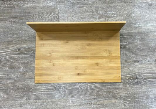 OSI13 (Installed) - Wood Open Side Insert (fits deep drawers - trim to fit) - 13" W x 19-5/8" D x 6" H - Bamboo | Kunal Kitchens