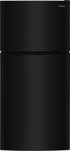 FFHT1835VB - 2A-Refrigerators Black-FRIGIDAIRE - 30" WIDE - 18.3 CU FT TOP FREEZER REFRIGE - RECESSED HANDLE - BLACK | Kunal Kitchens