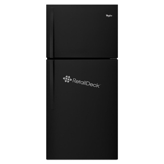 WRT549SZDB - Black-Color - 19.0TF-G , H-65.88 X W-29.75 X Depth W/o Door-28.88 Top Freezers Whirlpool | Kunal Kitchens