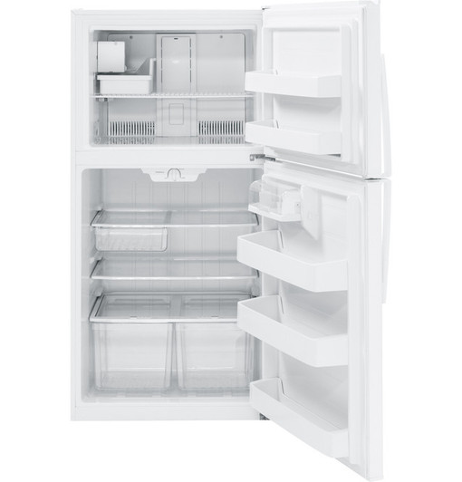 GIE21GTHWW - White-Color - 21.9TF-G - Ice , H-66.38 X W-32.75 X Depth W/o Door-29 Top Freezers GE | Kunal Kitchens