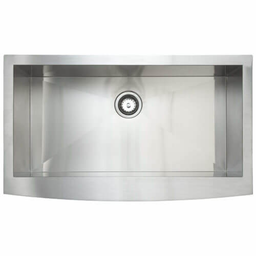 S802 - 16G Apron Single Bowl Hand Made Sink | Kunal Kitchens 