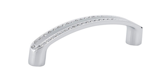 BP272709614001 Modern Crystal and Metal Pull - 2727 | Kunal Kitchens