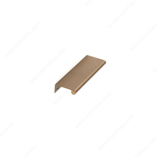 BP9696128CHBRZ Modern Aluminum Edge Pull - 9696 | Kunal Kitchens