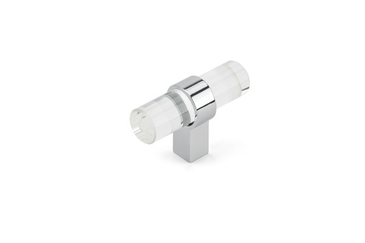 BP02065014011 Modern Glass and Metal Knob - 0206 | Kunal Kitchens