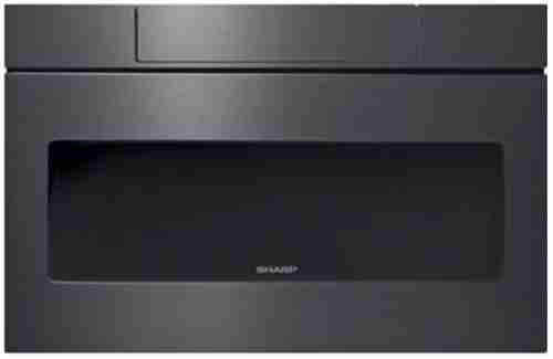SMD2470AH - 24 Inch Microwave Drawer with Easy Touch, Hidden Control Panel, 1,000 Watts, 1.2 cu. ft. Capacity,Black Stainless Steel | Kunal Kitchens