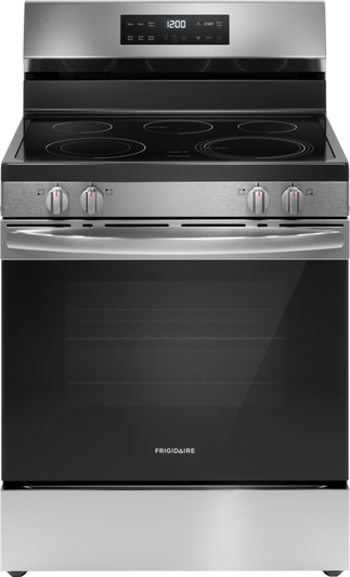 FCRE3062AS - Frigidaire 30" Electric Range with Steam Clean | Kunal Kitchens