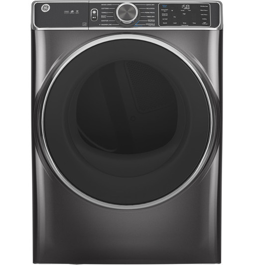 GFD85ESPNDG - GE® ENERGY STAR® 7.8 cu. ft. Capacity Smart Front Load Electric Dryer with Steam and Sanitize Cycle | Kunal Kitchens
