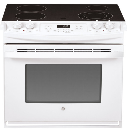 JD630DTWW - GE® 30" Drop-In Electric Range | Kunal Kitchens