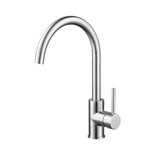 KSK1111C - Single Handle High-Arc Kitchen Faucet  KSK1111 - Polished Chrome Finish | Kunal Kitchens