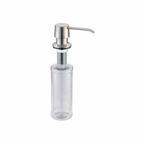 KSSD-04 - Soap Dispenser Brushed Nickel with Single HOLE | Kunal Kitchens