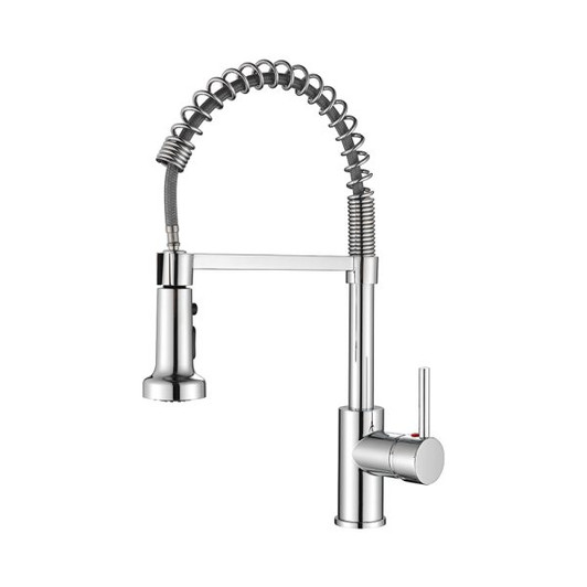 KSK1125C - Single Handle Pull-Down Kitchen Faucet  KSK1125 - Polished Chrome Finish | Kunal Kitchens