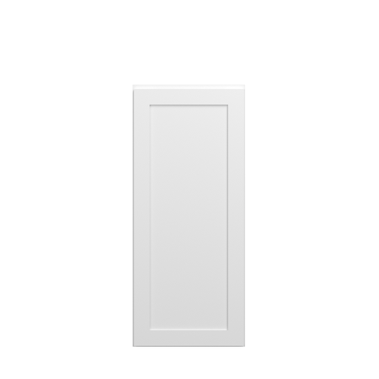 Bedford Ready to Assemble 18 in. W x 42 in. H x 12 in. D Plywood Wall Cabinet in Painted White | Kunal Kitchens