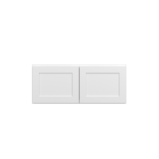 Bedford Ready to Assemble 36 in. W x 15 in. H x 12 in. D Plywood Wall Cabinet in Painted White | Kunal Kitchens