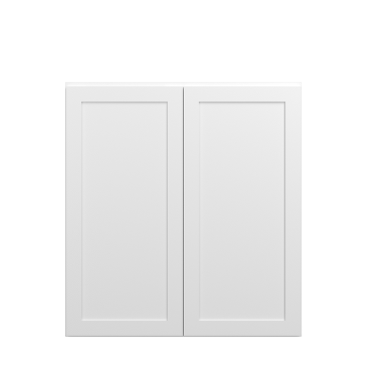 Bedford Ready to Assemble 39 in. W x 42 in. H x 12 in. D Plywood Wall Cabinet in Painted White | Kunal Kitchens