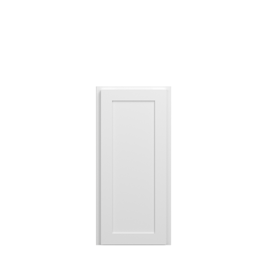Bedford Ready to Assemble 12 in. W x 36 in. H x 12 in. D Plywood Wall End Cabinet in Painted White | Kunal Kitchens