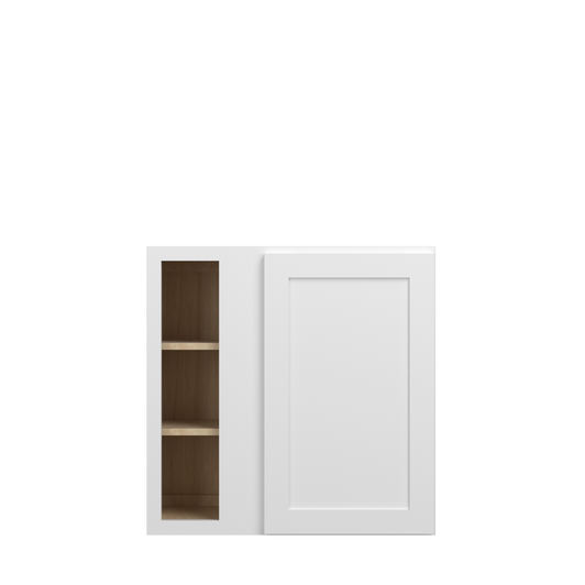 Bedford Assembled 30 in. W x 30 in. H x 12 in. D Plywood Blind Wall Corner Cabinet in Painted White | Kunal Kitchens