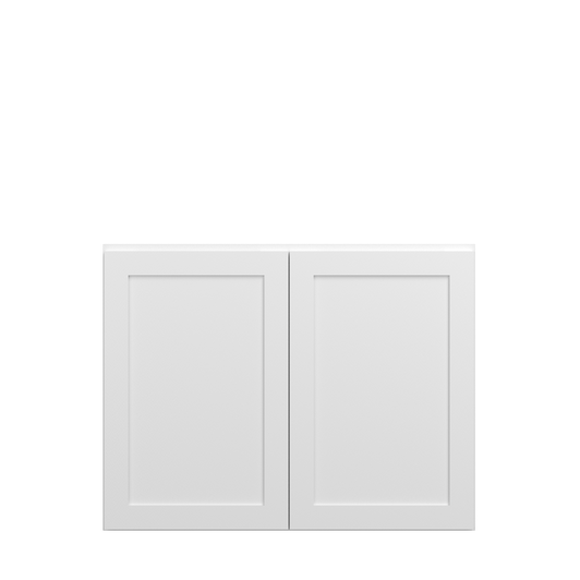 Bedford Assembled 39 in. W x 30 in. H x 12 in. D Plywood Wall Cabinet in Painted White | Kunal Kitchens