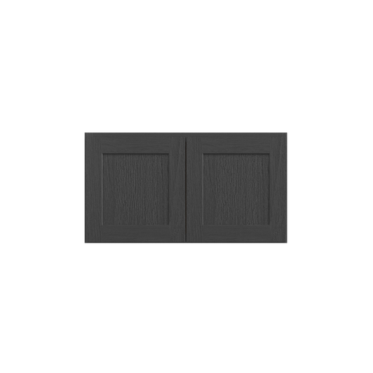 JAMESTOWN Ready to Assemble 33 in. W x 18 in. H x 12 in. D Plywood Wall Cabinet in Espresso | Kunal Kitchens