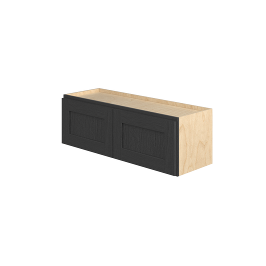JAMESTOWN Ready to Assemble 36 in. W x 12 in. H x 12 in. D Plywood Wall Cabinet in Espresso | Kunal Kitchens