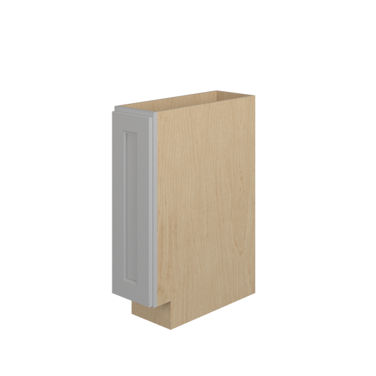 ROCKINGHAM Ready to Assemble 9 in. W x 34.5 in. H x 24 in. D Plywood Base Cabinet Full Height Door(s) in Painted Stratus | Kunal Kitchens