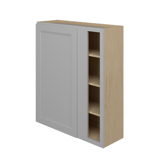ROCKINGHAM Ready to Assemble 36 in. W x 42 in. H x 12 in. D Plywood Blind Wall Corner Cabinet in Painted Stratus | Kunal Kitchens