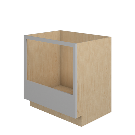 ROCKINGHAM Ready to Assemble 33 in. W x 34.5 in. H x 24 in. D Plywood Oven Base Cabinet in Painted Stratus | Kunal Kitchens