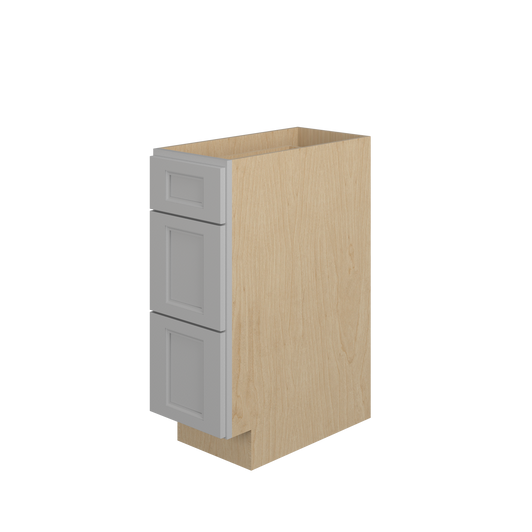ROCKINGHAM Ready to Assemble 12 in. W x 34.5 in. H x 24 in. D Plywood Drawer Base Cabinet in Painted Stratus | Kunal Kitchens