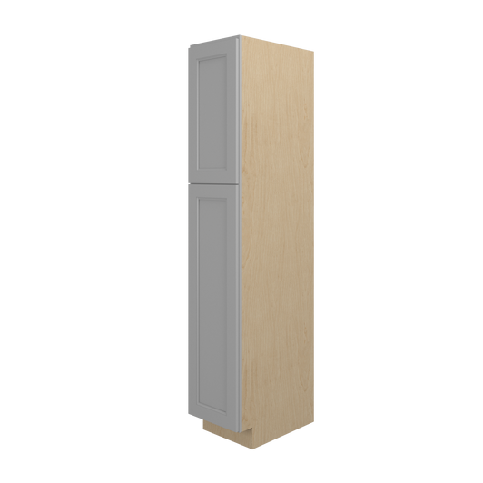 ROCKINGHAM Ready to Assemble 15 in. W x 84 in. H x 24 in. D Plywood Tall Cabinet in Painted Stratus | Kunal Kitchens