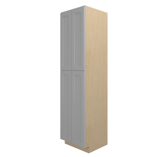 ROCKINGHAM Ready to Assemble 24 in. W x 96 in. H x 24 in. D Plywood Tall Cabinet in Painted Stratus | Kunal Kitchens