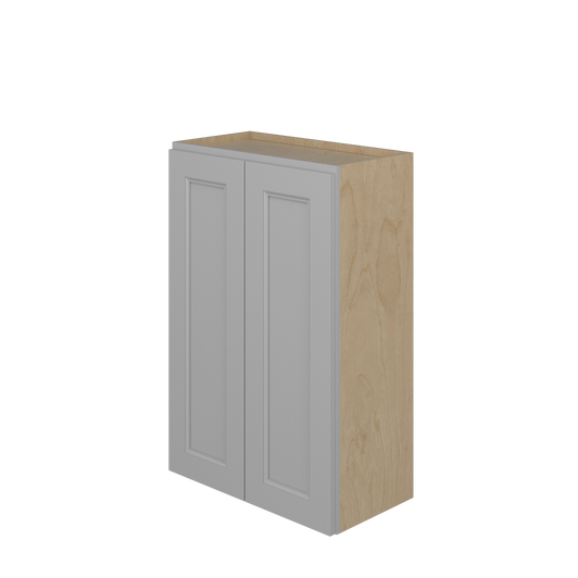 ROCKINGHAM Ready to Assemble 24 in. W x 36 in. H x 12 in. D Plywood Wall Cabinet in Painted Stratus | Kunal Kitchens
