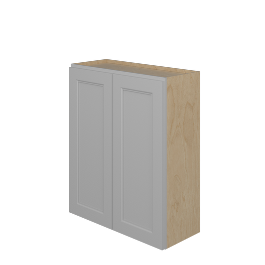 ROCKINGHAM Ready to Assemble 30 in. W x 36 in. H x 12 in. D Plywood Wall Cabinet in Painted Stratus | Kunal Kitchens