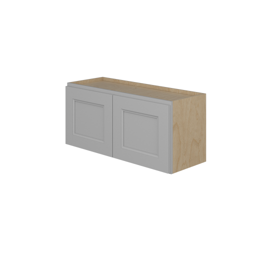 ROCKINGHAM Ready to Assemble 33 in. W x 15 in. H x 12 in. D Plywood Wall Cabinet in Painted Stratus | Kunal Kitchens
