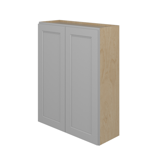 ROCKINGHAM Ready to Assemble 33 in. W x 42 in. H x 12 in. D Plywood Wall Cabinet in Painted Stratus | Kunal Kitchens