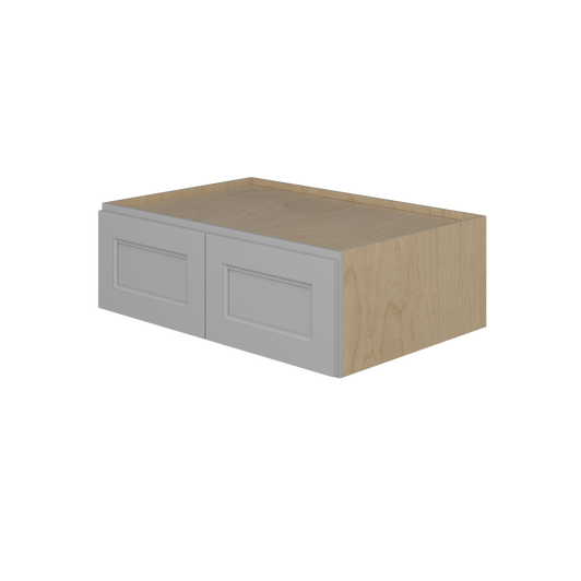 ROCKINGHAM Ready to Assemble 36 in. W x 12 in. H x 24 in. D Plywood Wall Cabinet in Painted Stratus | Kunal Kitchens
