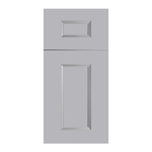 ROCKINGHAM 12 in. W x 24 in. H x 0.25 in. D Door w/Drawer Front Sample in Painted Stratus | Kunal Kitchens