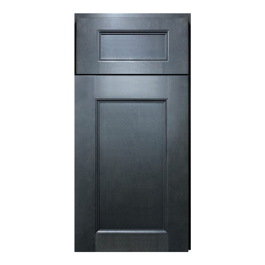 BELLE HAVEN 12 in. W x 24 in. H x 0.25 in. D Door w/Drawer Front Sample in Driftwood | Kunal Kitchens