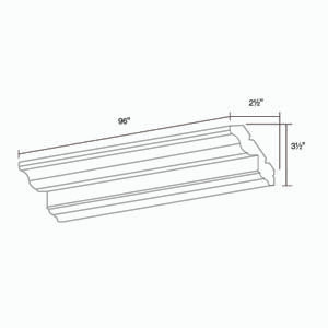 BELLE HAVEN RCM4 Royal Crown Molding | Kunal Kitchens