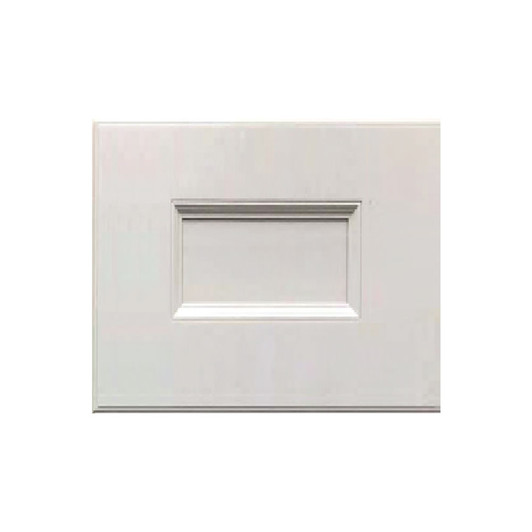 DAMASCUS 13 in. W x 13 in. H x 0.25 in. D Door Sample in French Vanilla | Kunal Kitchens