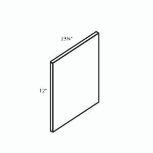 PORTSMOUTH 0.25 in. W x 12 in. H x 23.25 in. D Wall End Panel in Bordeaux | Kunal Kitchens