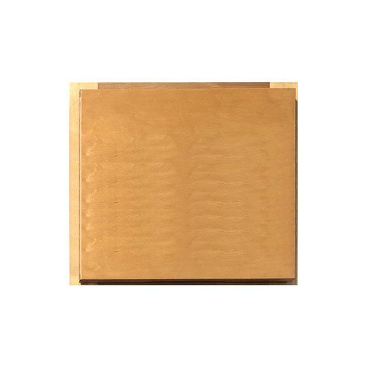 ABERDEEN 13 in. W x 13 in. H x 0.25 in. D Door Sample in Caramel | Kunal Kitchens