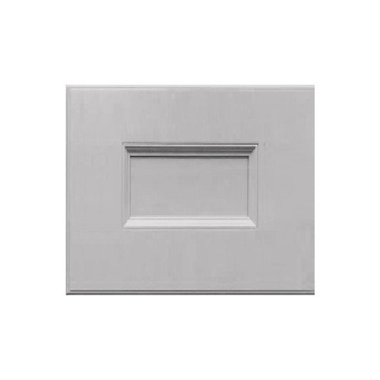 Damascus 13 in. W x 13 in. H x 0.25 in. D Door Sample in Painted Stratus | Kunal Kitchens