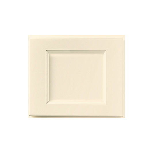 Pembroke 13 in. W x 13 in. H x 0.25 in. D Door Sample in French Vanilla | Kunal Kitchens