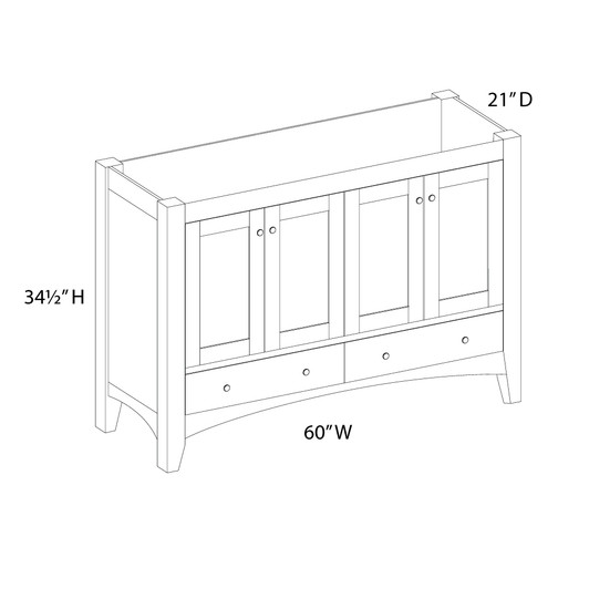VBD6021S - PRISM-NORFOLK FRENCH VANILLA | Kunal Kitchens
