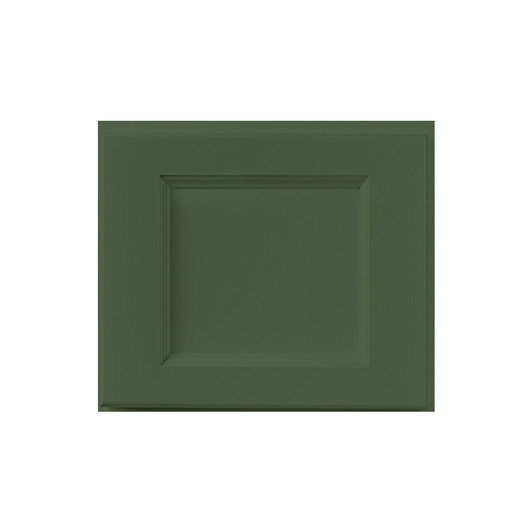 Pembroke 13 in. W x 13 in. H x 0.25 in. D Door Sample in Forest | Kunal Kitchens