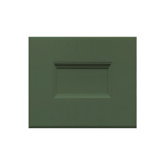 Damascus 13 in. W x 13 in. H x 0.25 in. D Door Sample in Forest | Kunal Kitchens