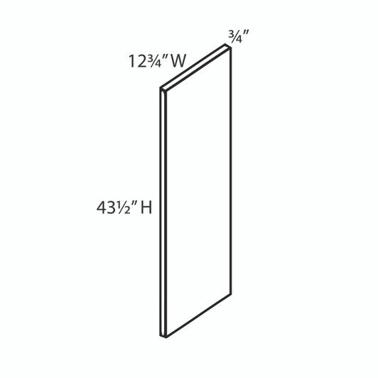 Saratoga WEP42 Wall End Panel | Kunal Kitchens