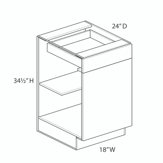 Ithaca B18 Base Cabinet | Kunal Kitchens