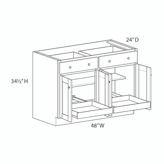 B48B (RT1L/1R) - PRISM-Westport FOREST | Kunal Kitchens