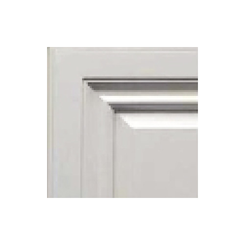 DAMASCUS 6.5 in. W x 6.5 in. H x 0.25 in. D Quarter Cut Door Sample in French Vanilla | Kunal Kitchens